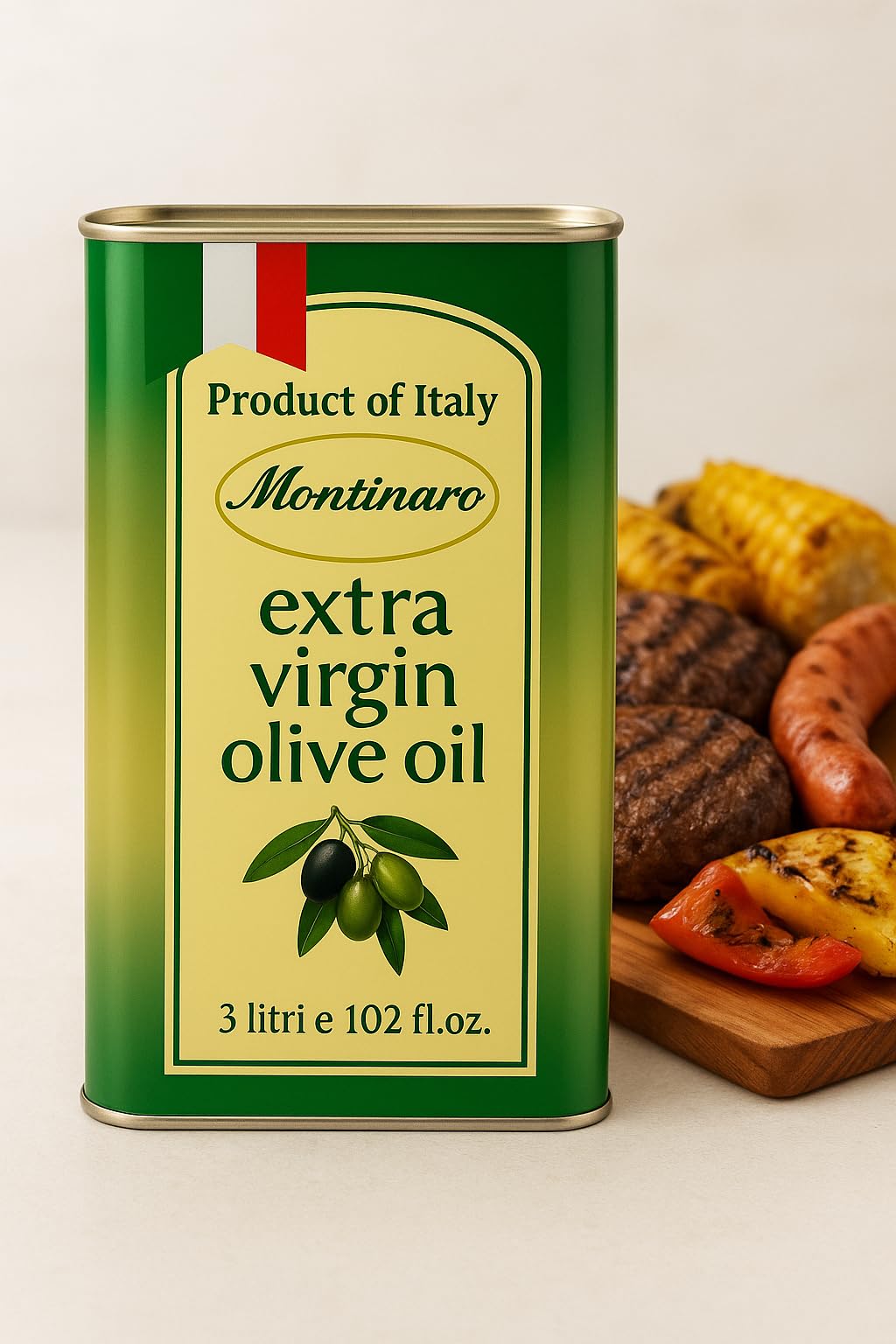 Amazon.com : Montinaro Italian Extra Virgin Olive Oil – 3 Liter